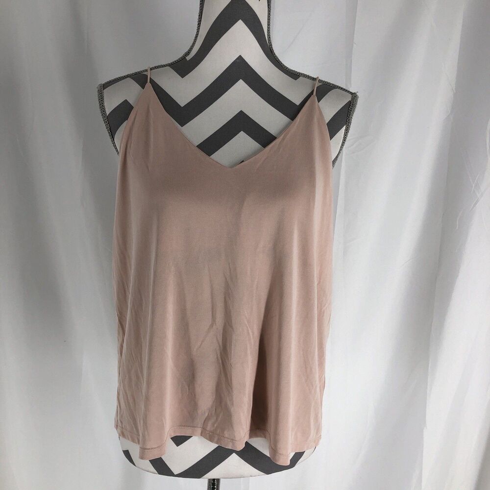 Abound Pale Pink Sleeveless Tank Size Large